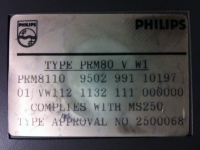 PRM 8010 Sticker